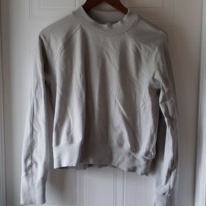 Lululemon cropped sweatshirt